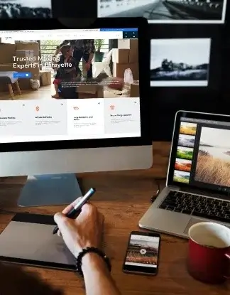 When you hire us, we start working on your full site immediately